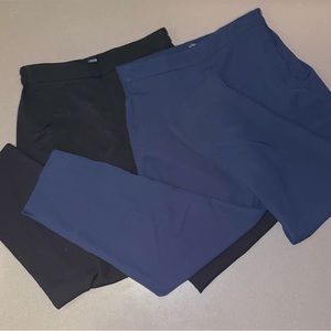 J. Crew Pants Bundle Size 8 Black & Blue